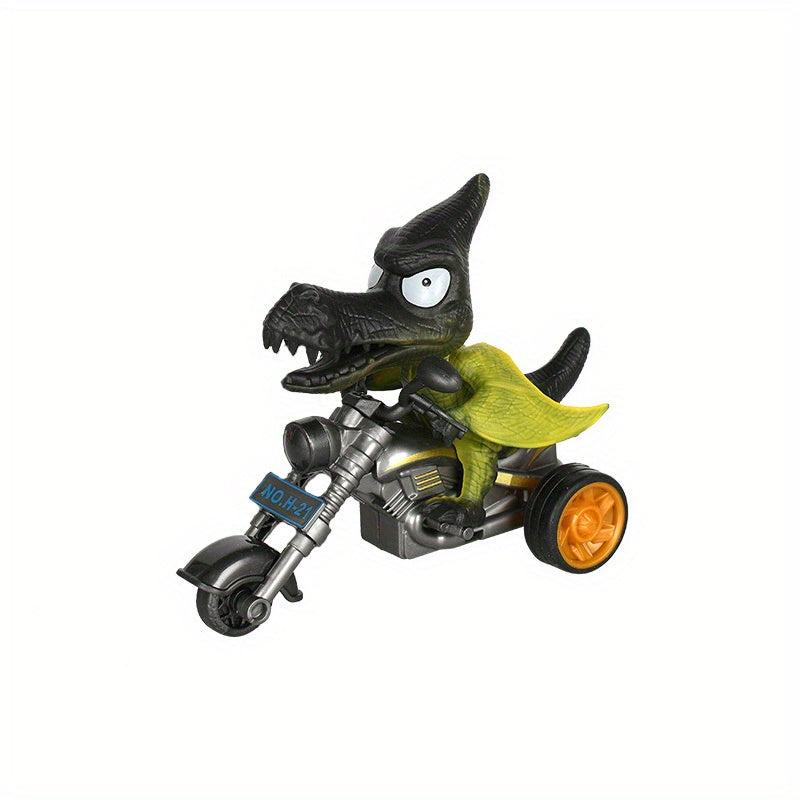 Dinosaur Model Toy Car Inertial Motorcycle Model