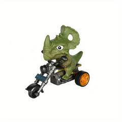 Dinosaur Model Toy Car Inertial Motorcycle Model
