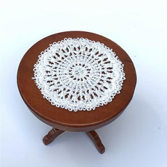 Miniature Table Placemat for Dollhouse Decoration