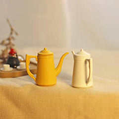 Mini Dollhouse Kettle for Realistic Decor