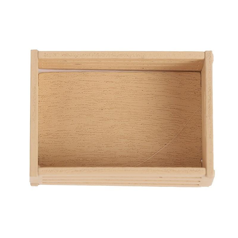 Mini Wood Frame Fruit Frame Model Scene Decoration Ornament