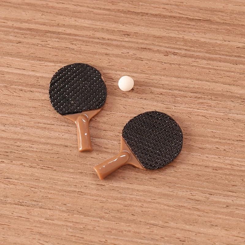 Dollhouse Table Tennis Racket Model DIY Accessories