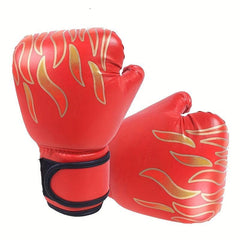 Youth Boxing Gloves for Boys Girls 5-10 Years - Kickboxing Training Sparring