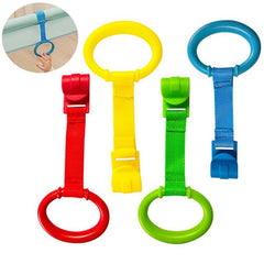 4pcs Pull Ring For Playpen Baby Crib Hooks General Use Hooks Baby Toys Pendants