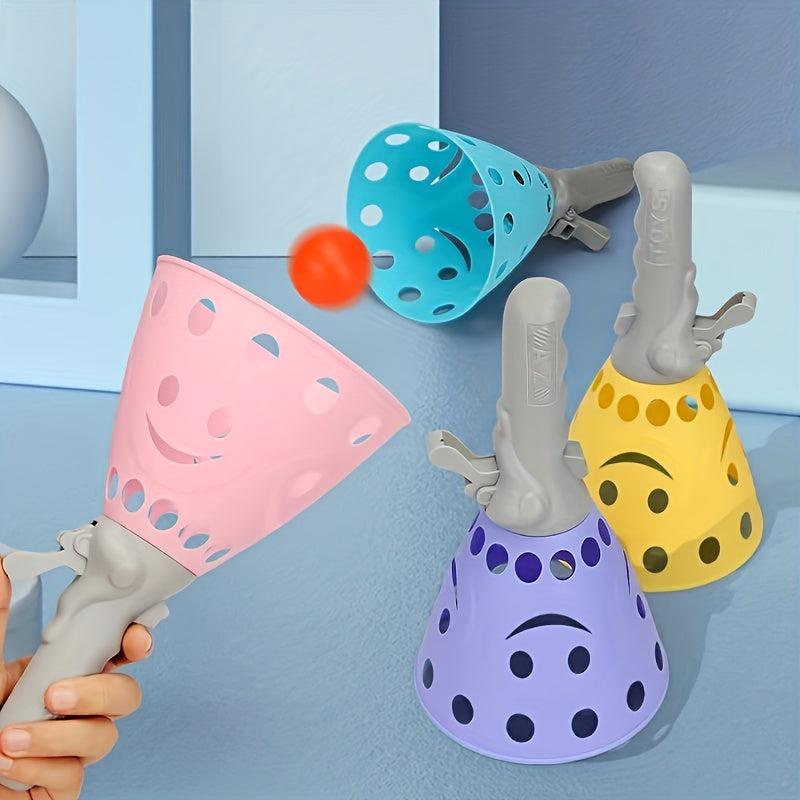 Double Butt Catapult Ball Toy Set - Family Parent Child Birthday Gift