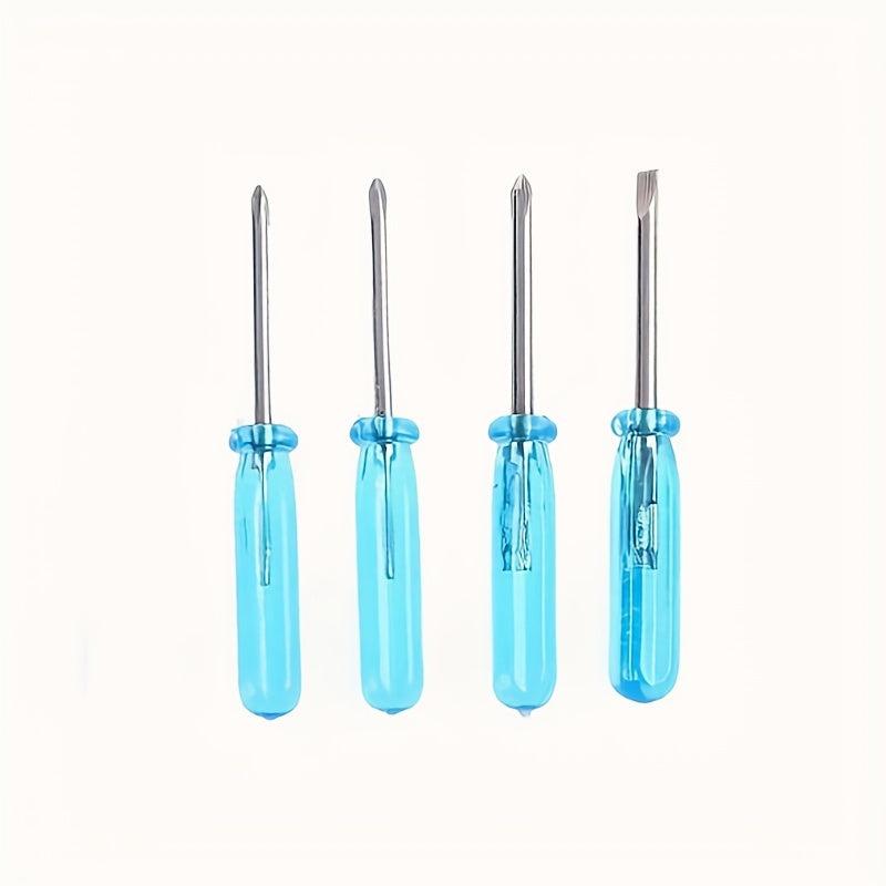 10Pcs Mini Screwdriver Set Toy 2mm Cross Word Repair Tool for Kids