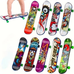 10Pcs Pack Fidget Sports Skateboard Toy Classroom Prize Party Decoration