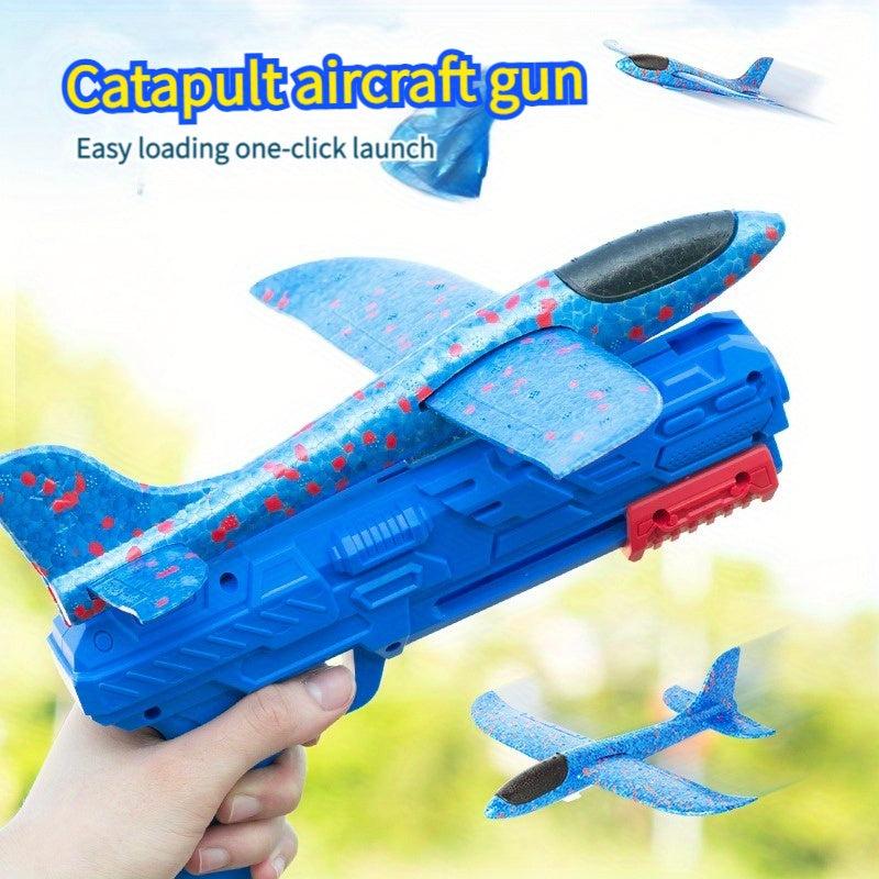 Toy Airplane Ejection Gliding Multifunctional Hand Throwing Outdoor Toys