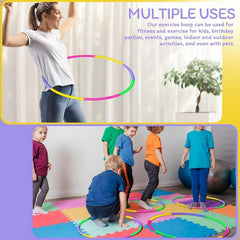 Adjustable Weight Plastic Hoops for Kids Sports Exercise