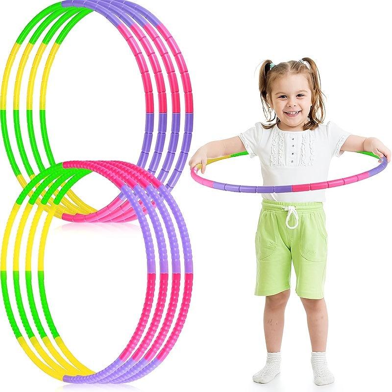 Adjustable Weight Plastic Hoops for Kids Sports Exercise
