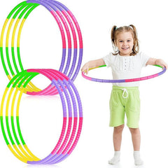 Adjustable Weight Plastic Hoops for Kids Sports Exercise