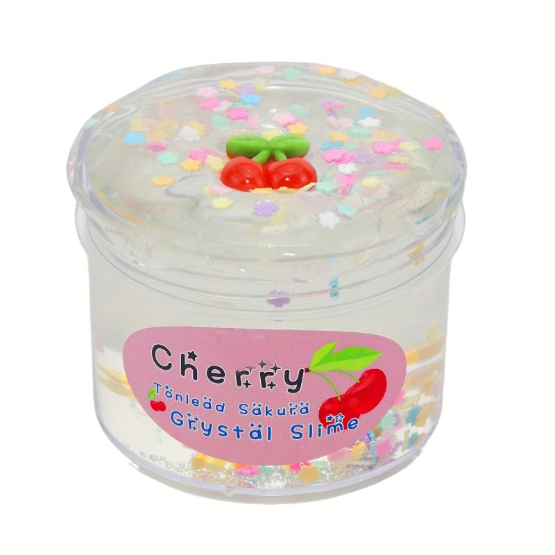 70ml Crystal Slime Toy DIY Fruit Jelly Clay Slime Party Favor For Kids