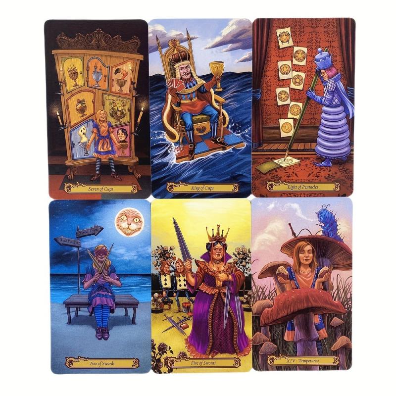Tarot In Wonderland Cards Entertainment Party Board Game