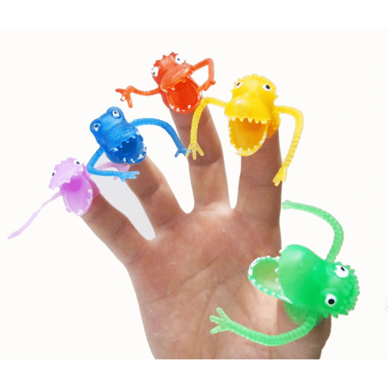 Dinosaur Finger Toys Set Mini Party Toys for Children