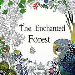 Hand Drawn Secret Garden Coloring Book