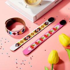 3pcs DIY Diamond Painting Bracelet Set for Boys and Girls