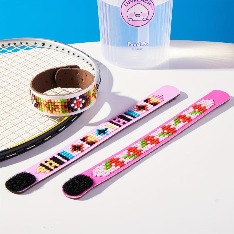 3pcs DIY Diamond Painting Bracelet Set for Boys and Girls