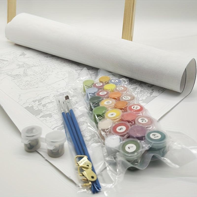 Trail Patterns Paint By Number Set - Hand Coloring, 40x50 cm