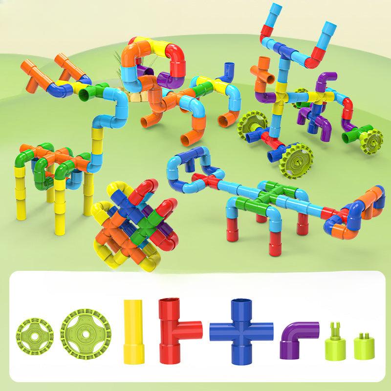 50 Pcs Learning Toy Set for Kids Educational Building Blocks