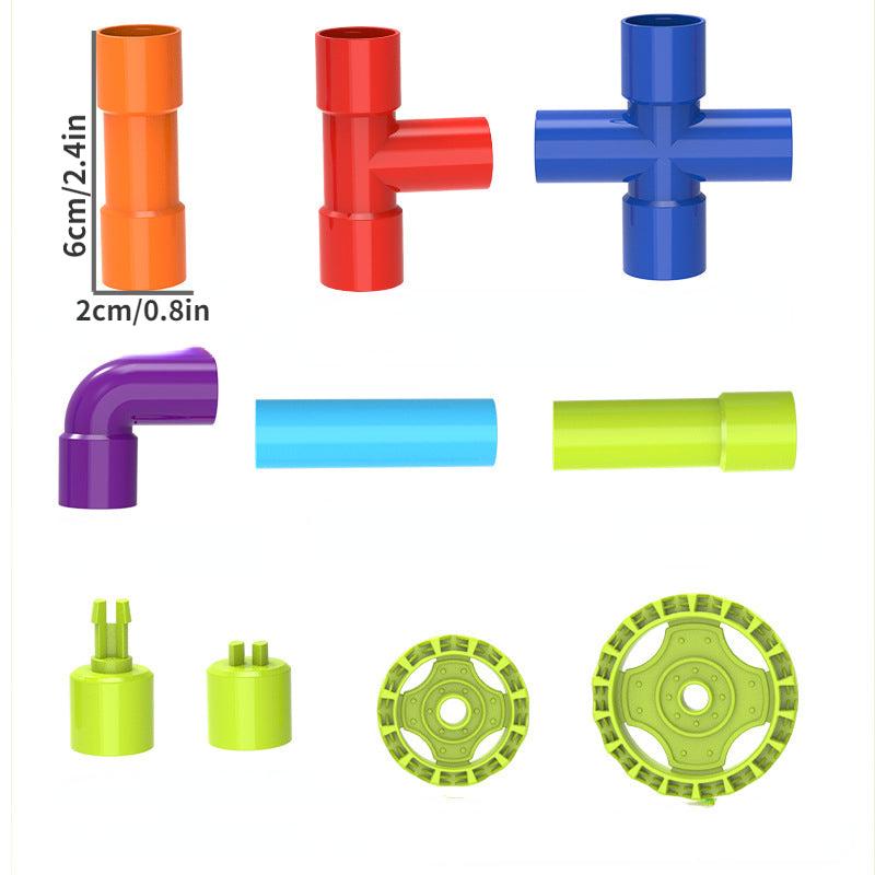 50 Pcs Learning Toy Set for Kids Educational Building Blocks