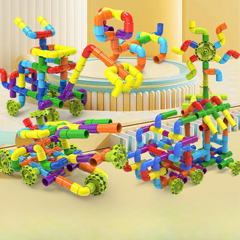 50 Pcs Learning Toy Set for Kids Educational Building Blocks