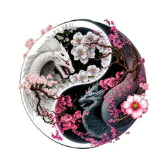 Dragon Yin Yang Wooden Puzzle Educational Toy - Adult Men and Women