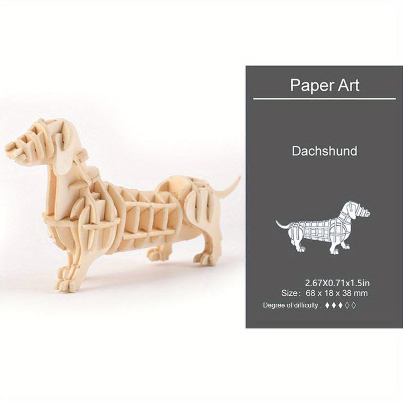 3D Puzzle Animal Kit for Home Decoration