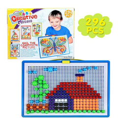 Educational Mushroom Nail DIY Toy Set 3D Puzzle Game