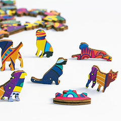 Cat Wooden Puzzle Variety Of Special Shapes Creative For Boys And Girls