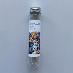 150pcs Dog Mini Test Tube Puzzle Jigsaw Toy