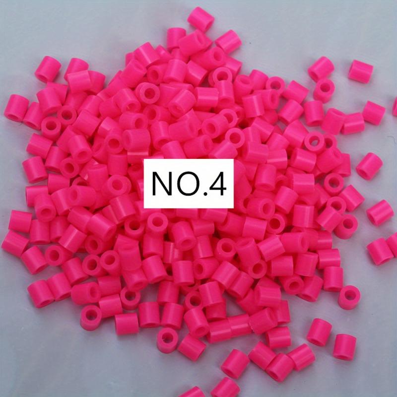 500 Pcs 5mm Fuse Beads Refill Bag for DIY Arts and Crafts