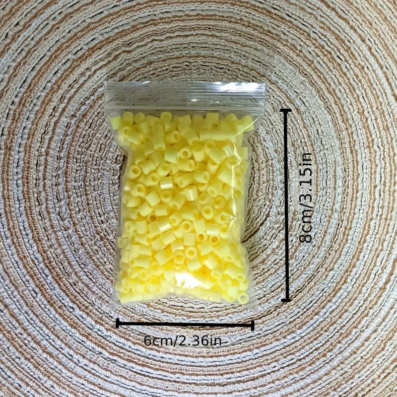 500 Pcs 5mm Fuse Beads Refill Bag for DIY Arts and Crafts