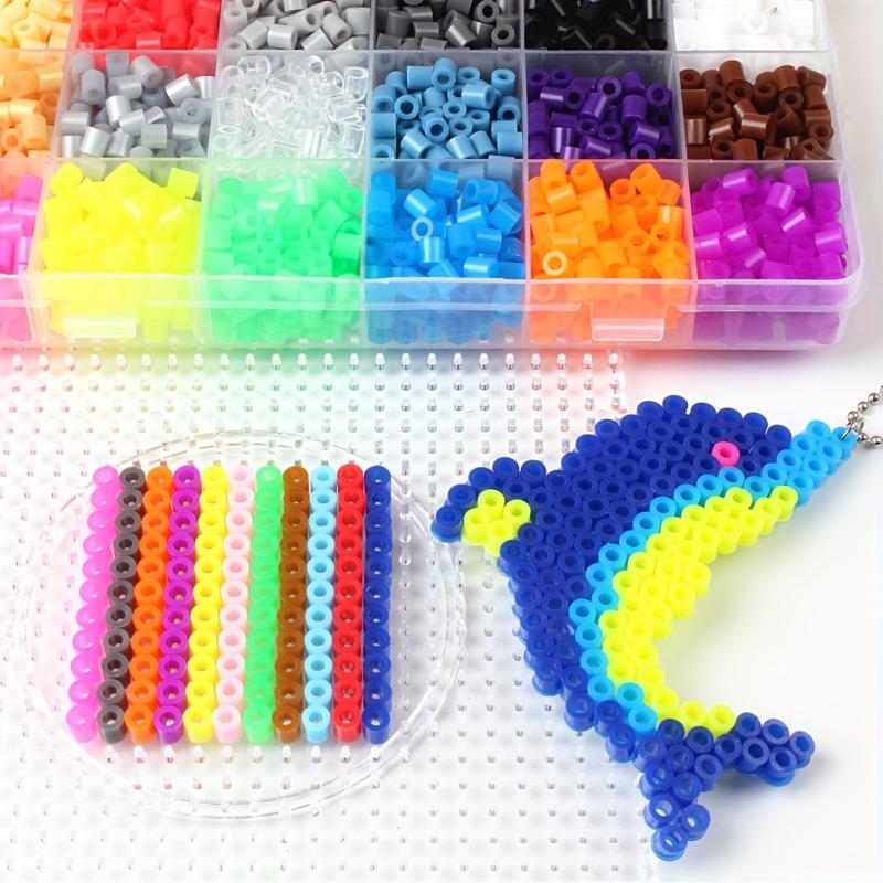 500 Pcs 5mm Fuse Beads Refill Bag for DIY Arts and Crafts