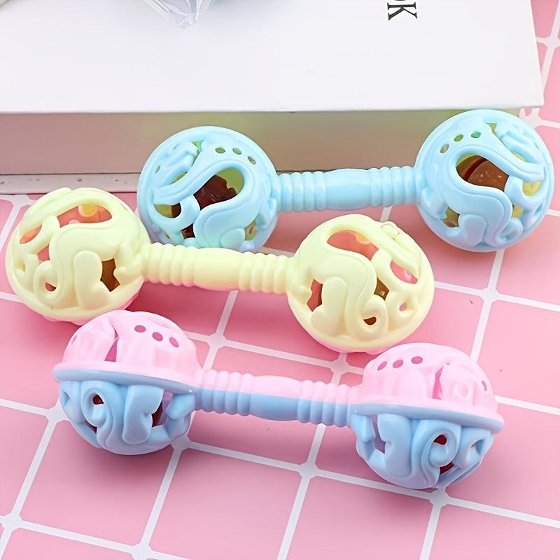 Baby Rattles Musical Instrument Toddler Hand Grip Rattles Toy
