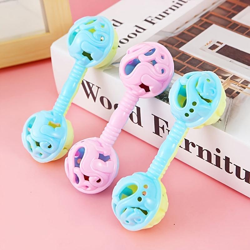 Baby Rattles Musical Instrument Toddler Hand Grip Rattles Toy