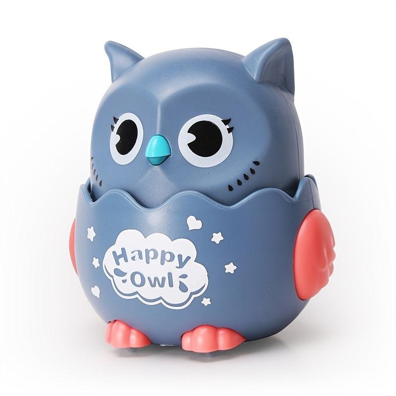 Press and Go Owl Educational Toy for 1-3 Year Olds