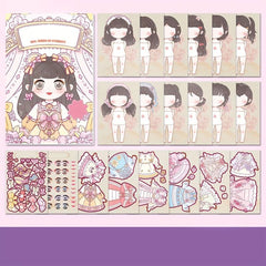 Princess Dress Up Party Sticker