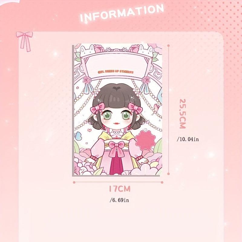 Princess Dress Up Party Sticker