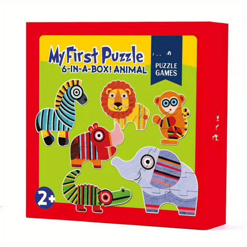 Children's Fun Large Puzzle Toys - Animal and Transportation Models