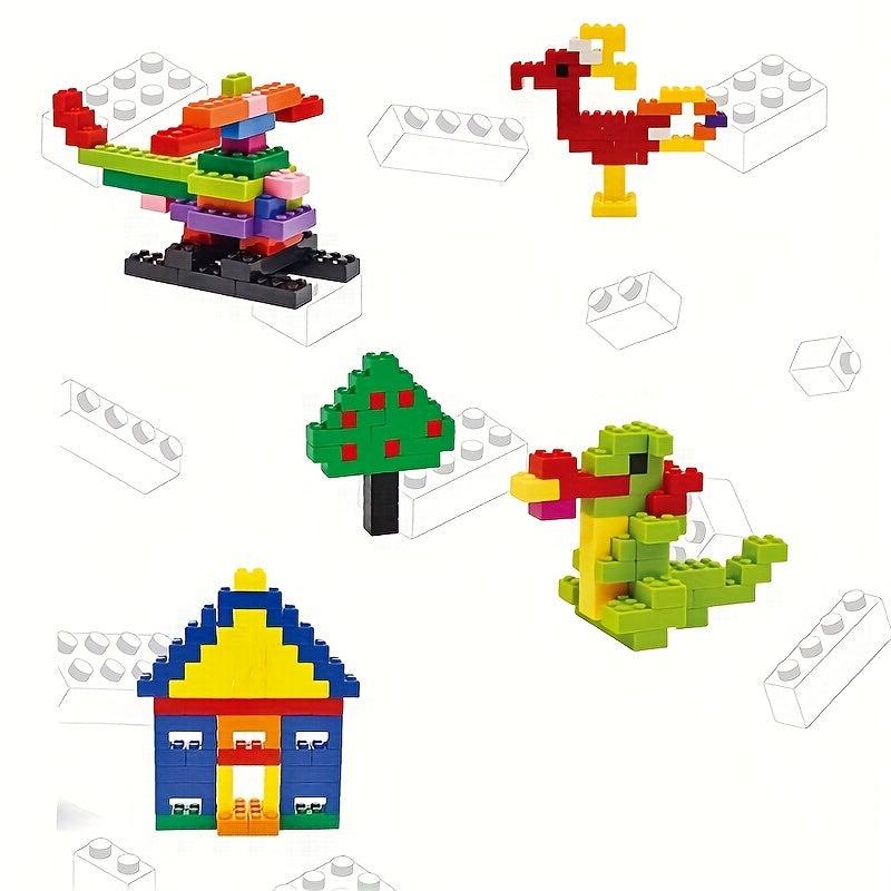 500pcs Educational Building Blocks For Creative Construction DIY Toys