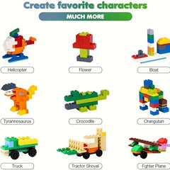 500pcs Educational Building Blocks For Creative Construction DIY Toys