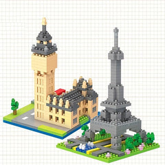 DIY Micro Building Blocks Toy - Monuments