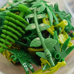 Rain Forest Scene Mix Plant Trees Grass Trees Plants Assembling Building Blocks