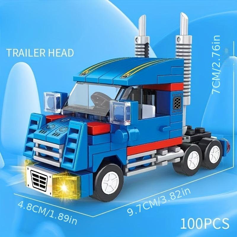 City Car Building Blocks Puzzle Toys Boy Gift