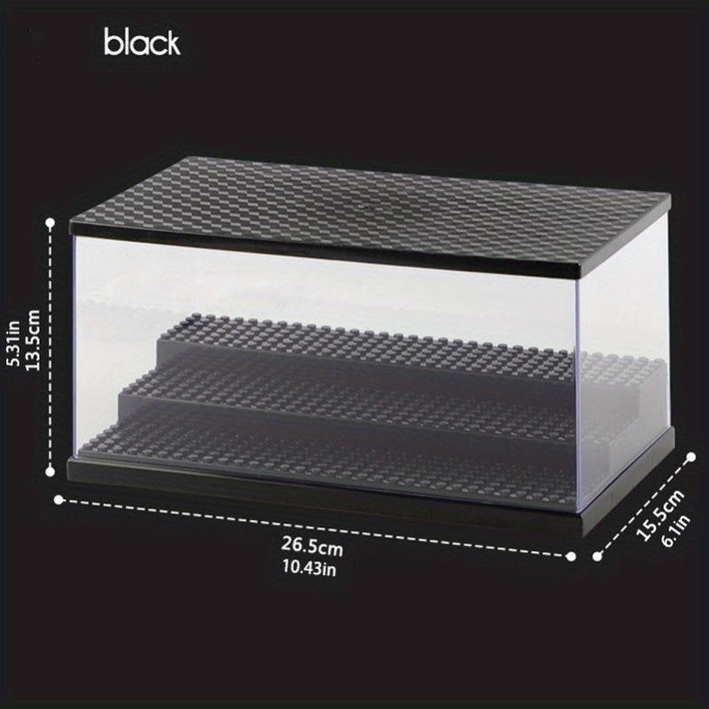 Large Building Block Doll DIY Display Box Dust Cover Storage
