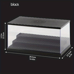 Large Building Block Doll DIY Display Box Dust Cover Storage