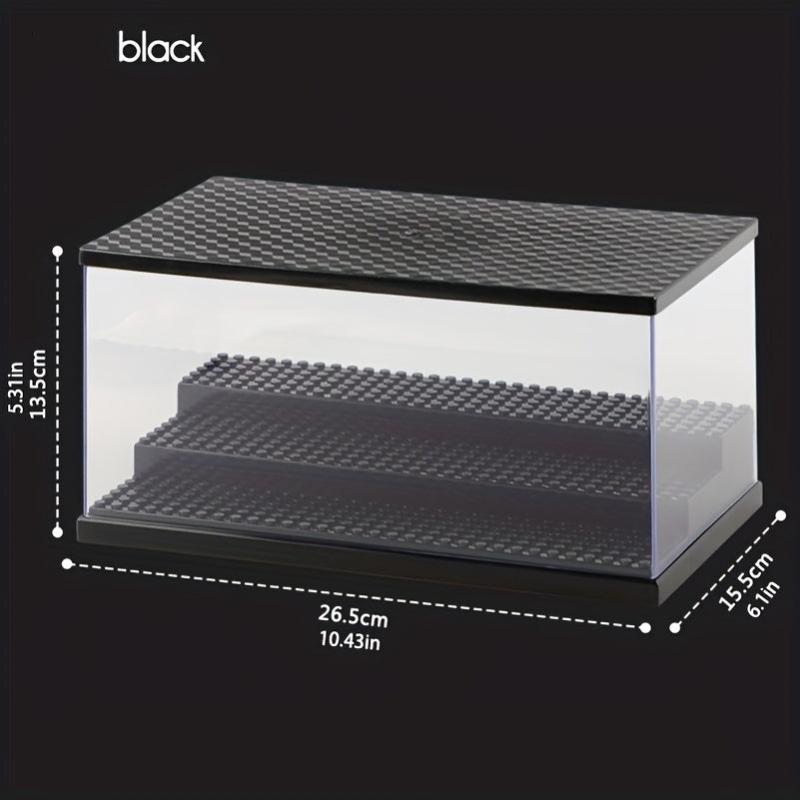 Large Building Block Doll DIY Display Box Dust Cover Storage