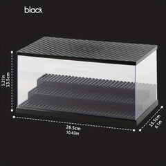 Large Building Block Doll DIY Display Box Dust Cover Storage