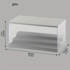 Large Building Block Doll DIY Display Box Dust Cover Storage
