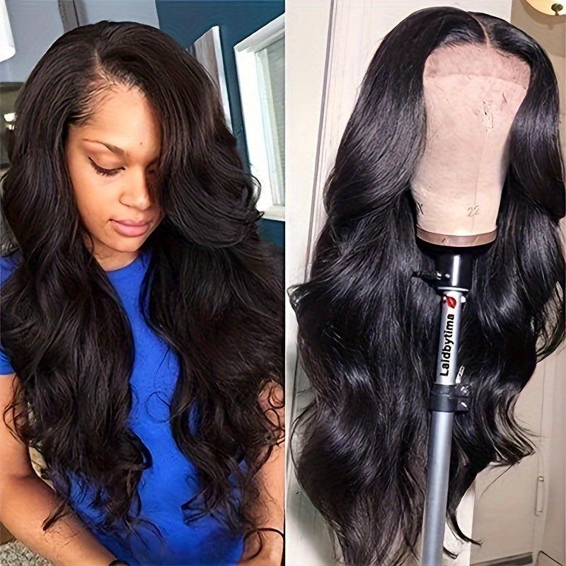 Natural Long Curly Wig Breathable Synthetic Fiber Wig for Women Party Cosplay
